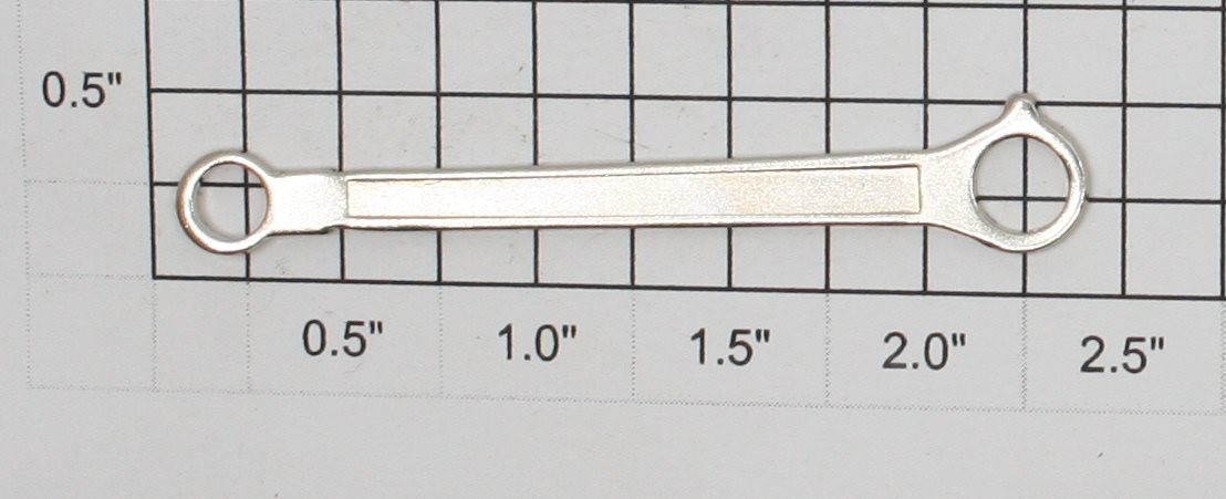 Lionel 1666E-16 Left Hand Embossed Drive Rod (Large Hole)