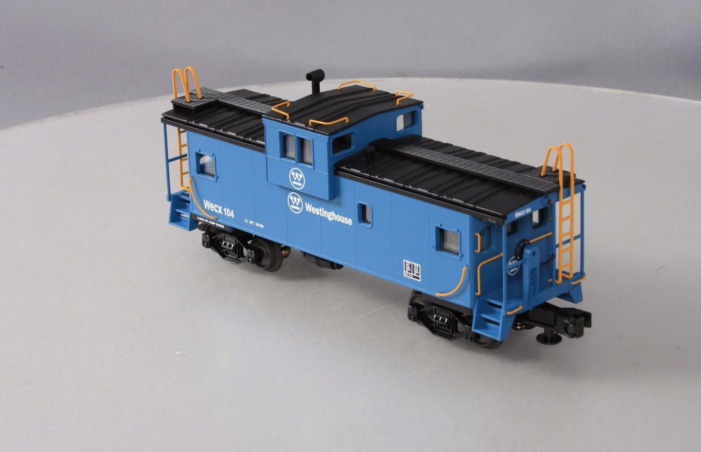 MTH 20-91074 Westinghouse Illuminated Extenended Vision Caboose #104 LN/Box