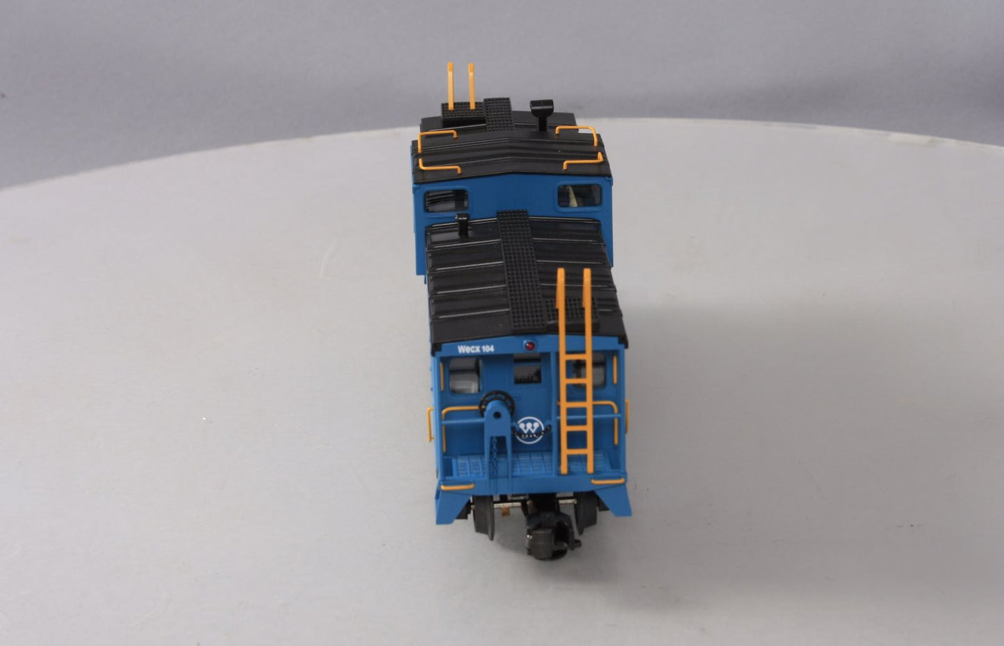 MTH 20-91074 Westinghouse Illuminated Extenended Vision Caboose #104 LN/Box