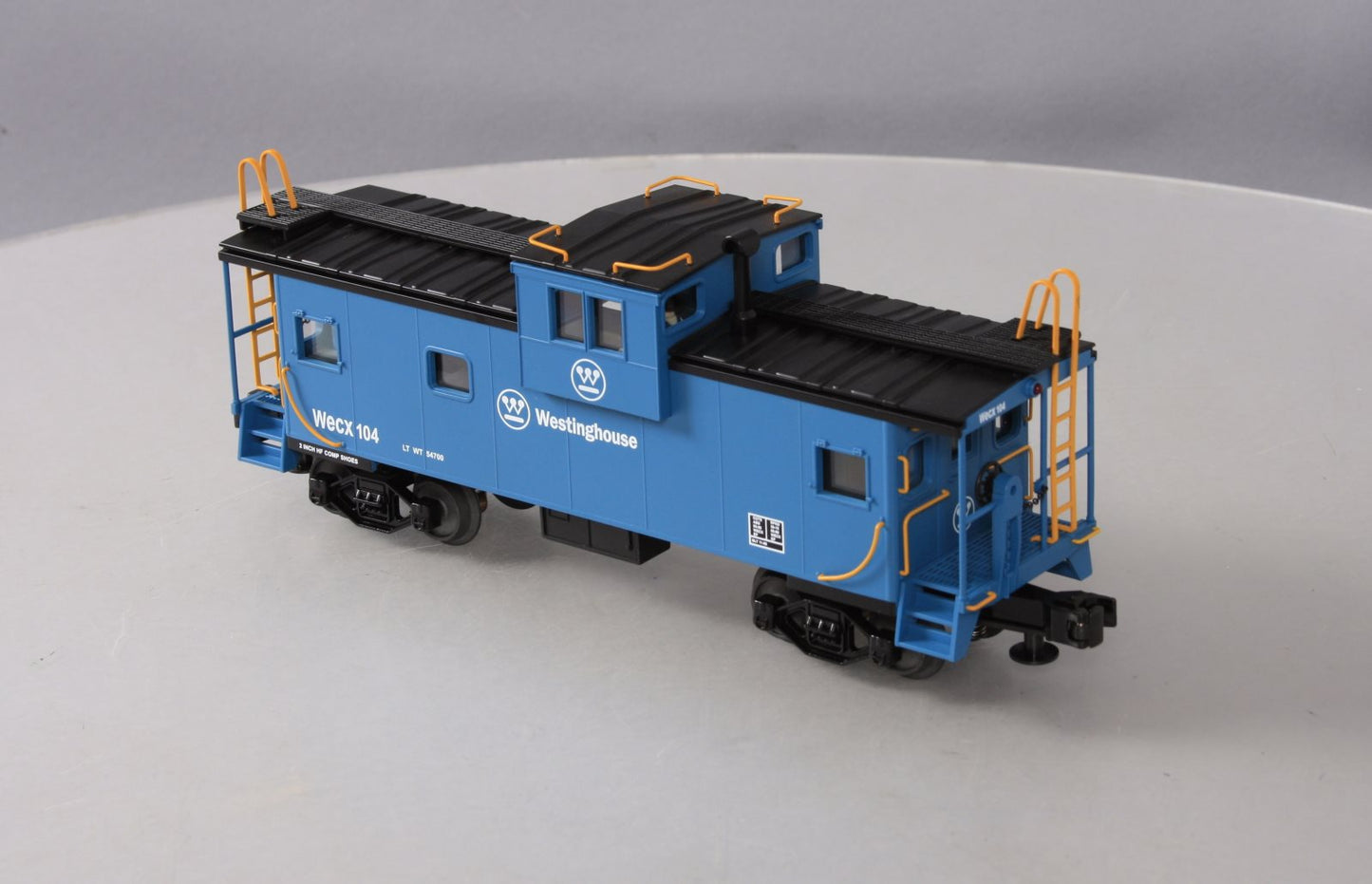 MTH 20-91074 Westinghouse Illuminated Extenended Vision Caboose #104 LN/Box