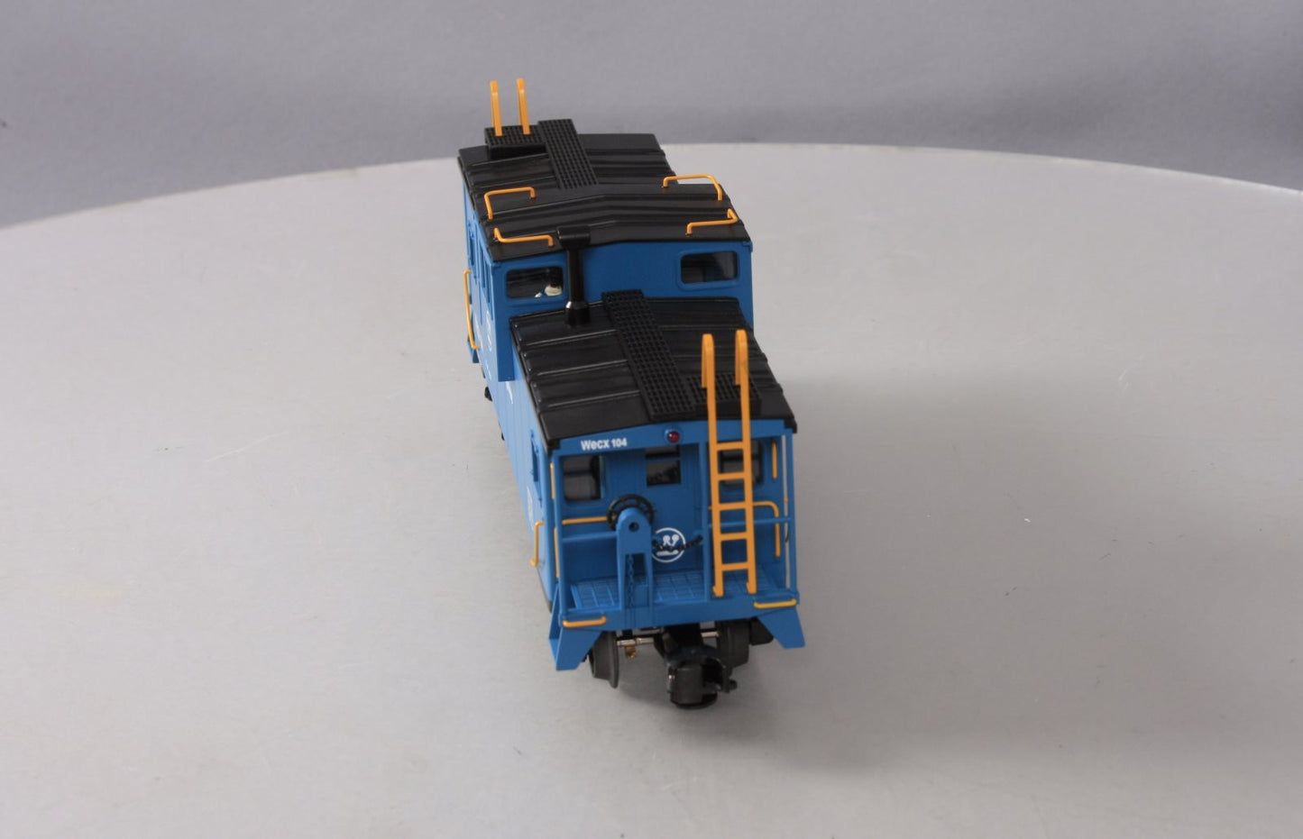 MTH 20-91074 Westinghouse Illuminated Extenended Vision Caboose #104 LN/Box