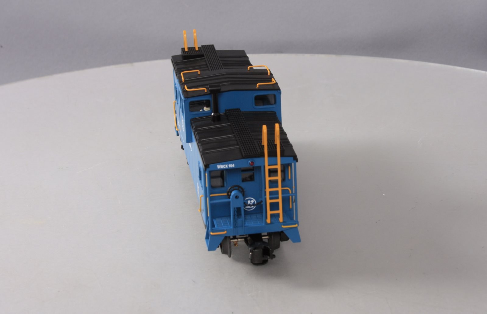 MTH 20-91074 Westinghouse Illuminated Extenended Vision Caboose #104 LN/Box