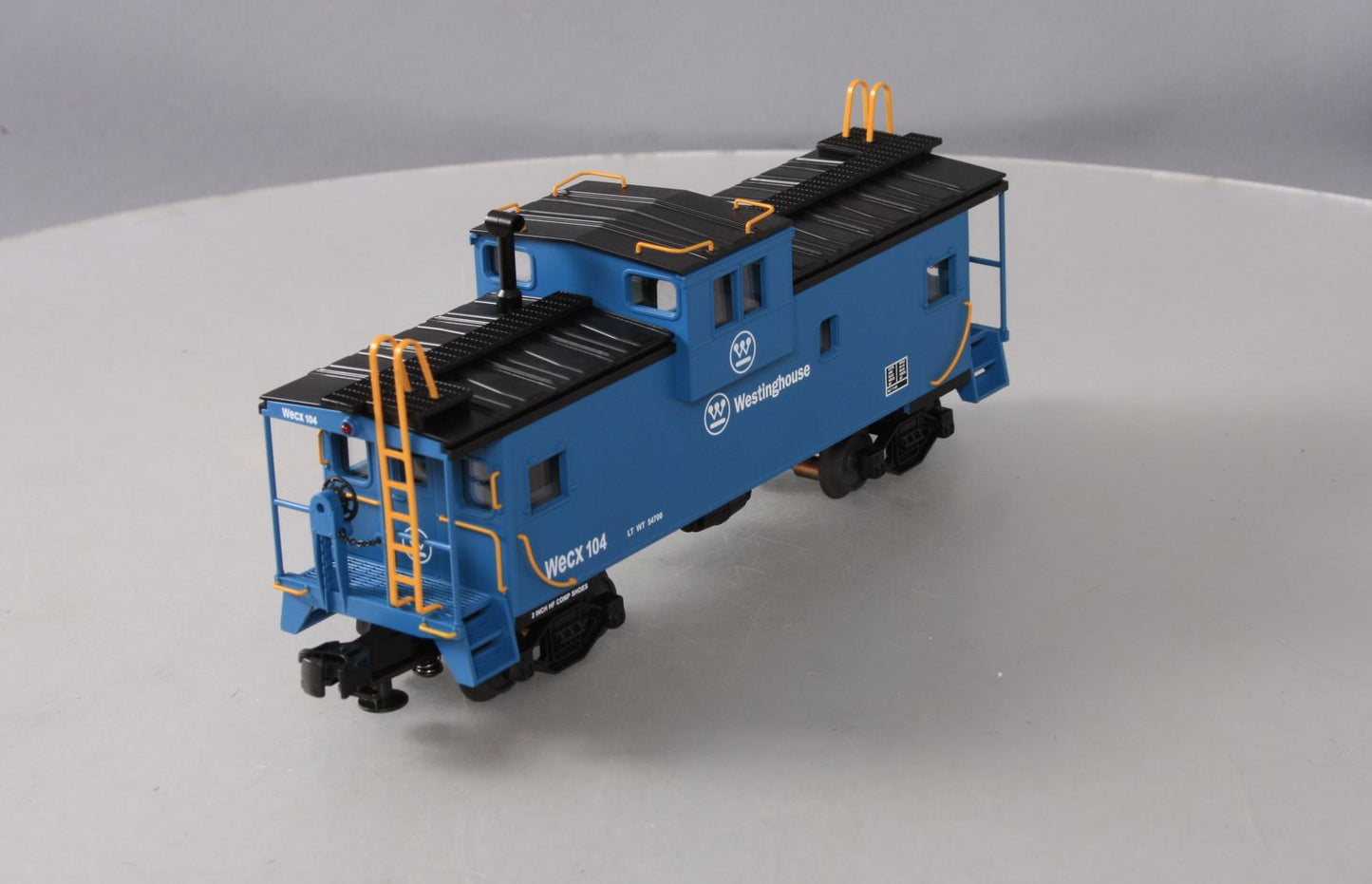 MTH 20-91074 Westinghouse Illuminated Extenended Vision Caboose #104 LN/Box