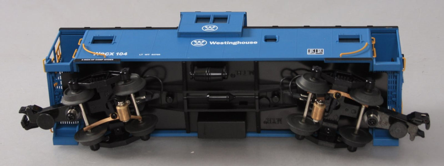MTH 20-91074 Westinghouse Illuminated Extenended Vision Caboose #104 LN/Box