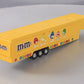 MTH 30-50049 O Gauge M&Ms Vendor Trailer