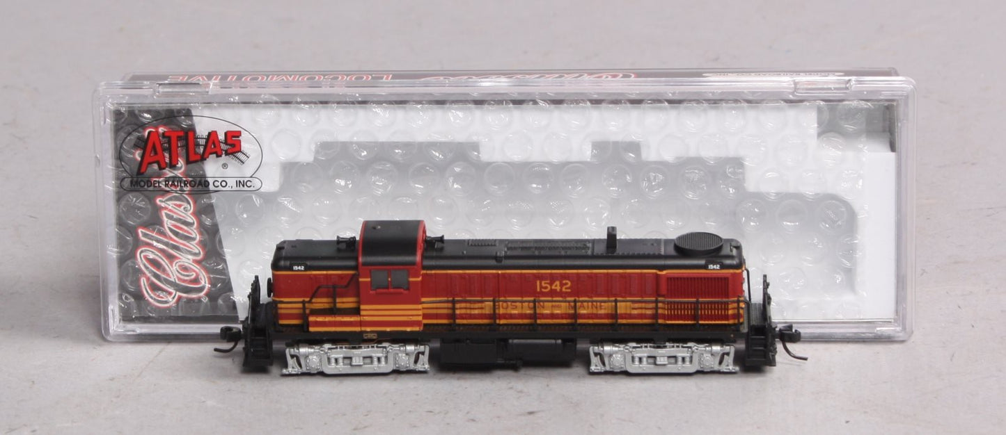 Atlas 40003041 N Boston & Maine RS-3 Locomotives (Maroon/Gold) #1542