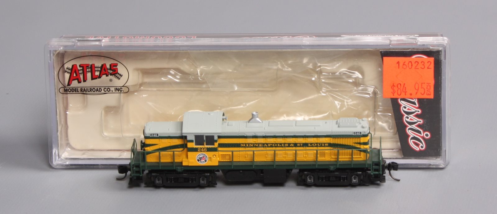 Atlas 44008 N Scale Minneapolis & St. Louis RS-1 Diesel Locomotive #246