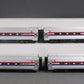 MTH 20-6519 O Amtrak Amfleet Passenger Car Set (Set of 4) LN/Box