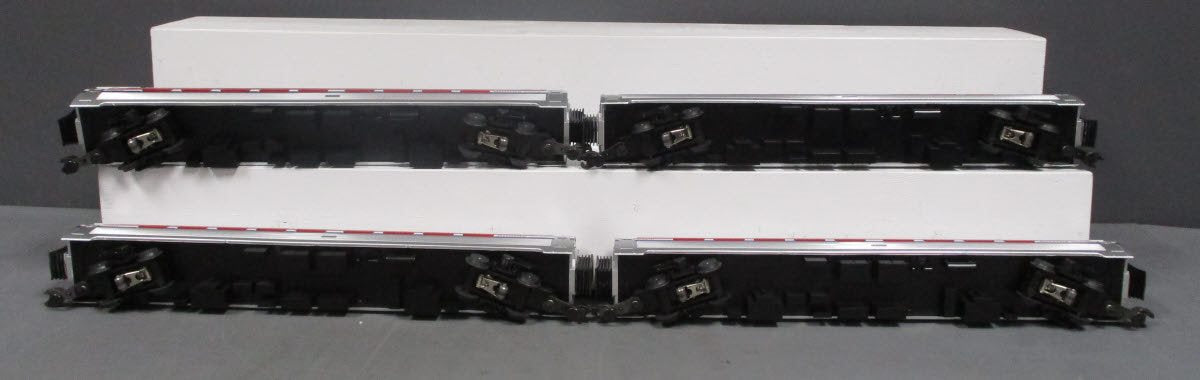 MTH 20-6519 O Amtrak Amfleet Passenger Car Set (Set of 4) LN/Box