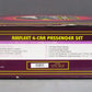 MTH 20-6519 O Amtrak Amfleet Passenger Car Set (Set of 4) LN/Box