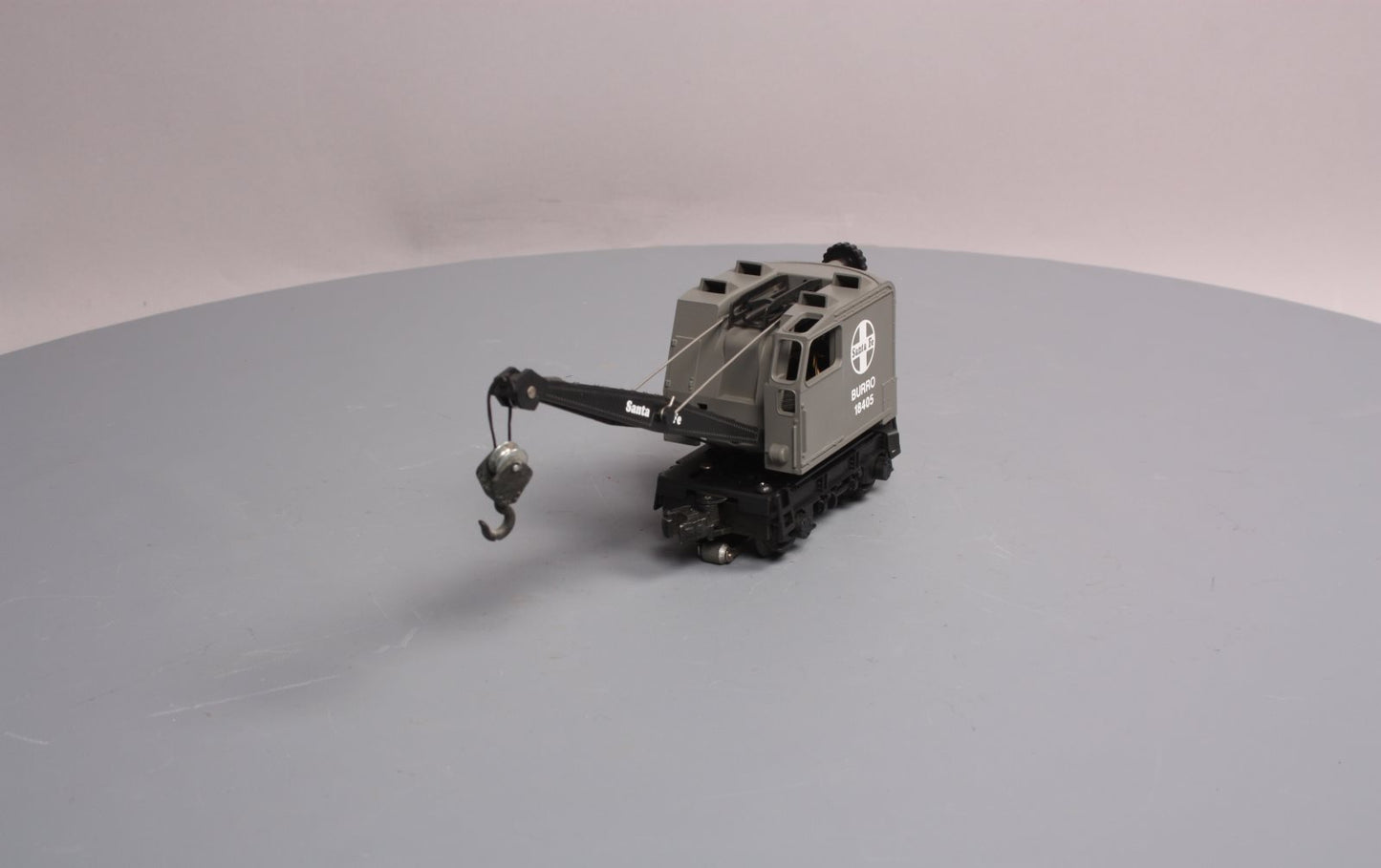 Lionel 6-18405 O Gauge Santa Fe Operating Burro Crane LN/Box