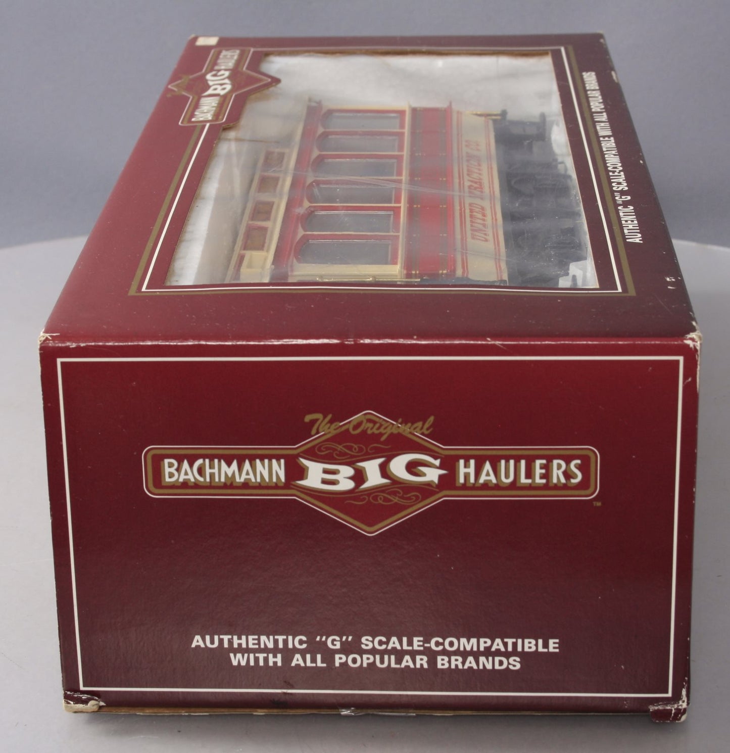 Bachmann 93939 G Scale Closed Street Car United Traction #1623 (Metal Wheels) EX/Box