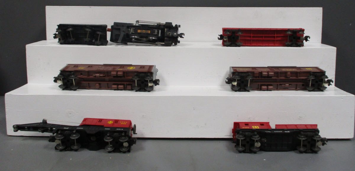 Lionel 9-1632 O Gauge Santa Fe Work Train Steam Train Set LN/Box