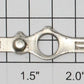 Lionel 226E-12 Right Hand Side Rod with Embossing
