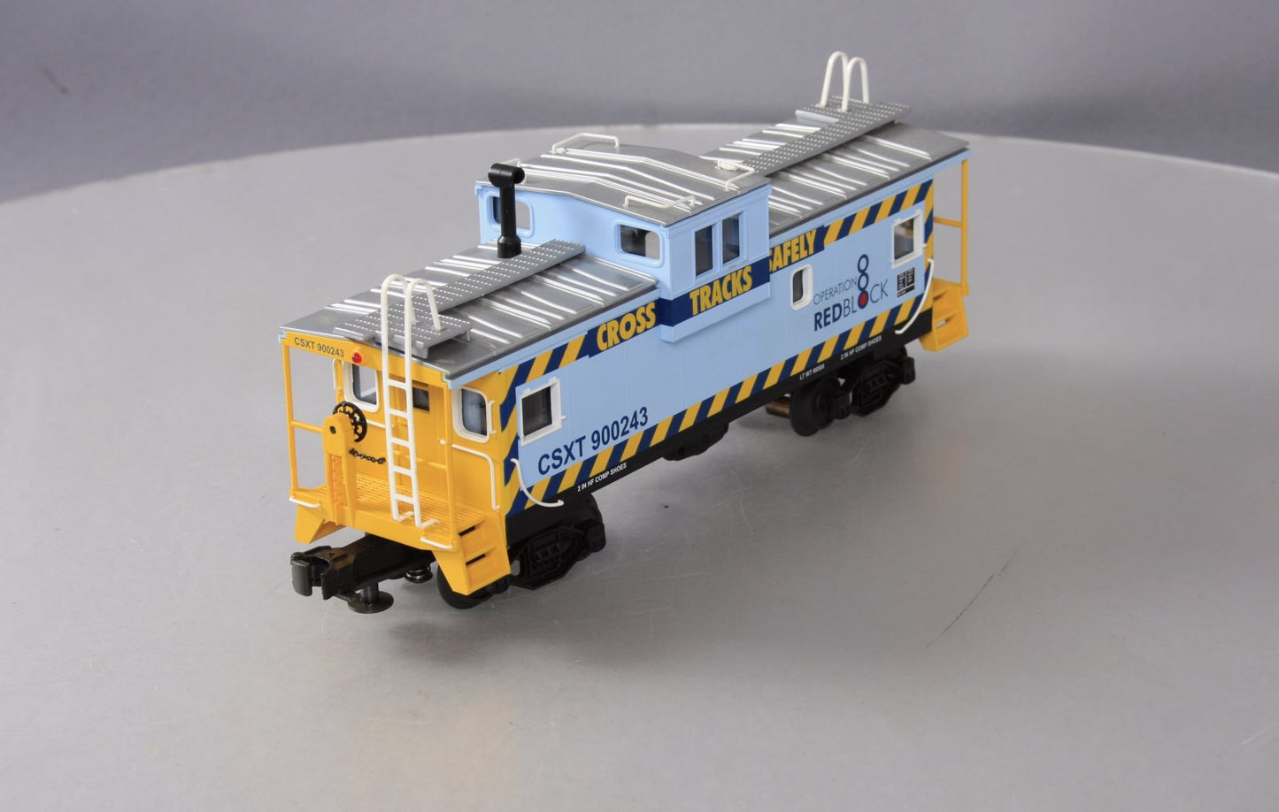 MTH 20-91061 CSX Extended Vision Illuminated Caboose #900243 LN/Box