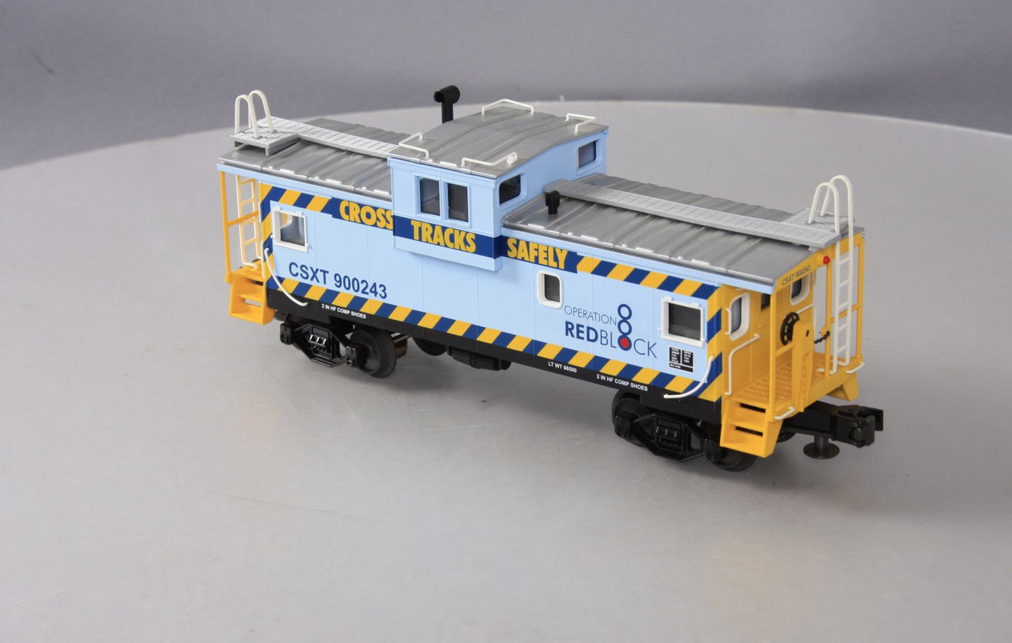 MTH 20-91061 CSX Extended Vision Illuminated Caboose #900243 LN/Box