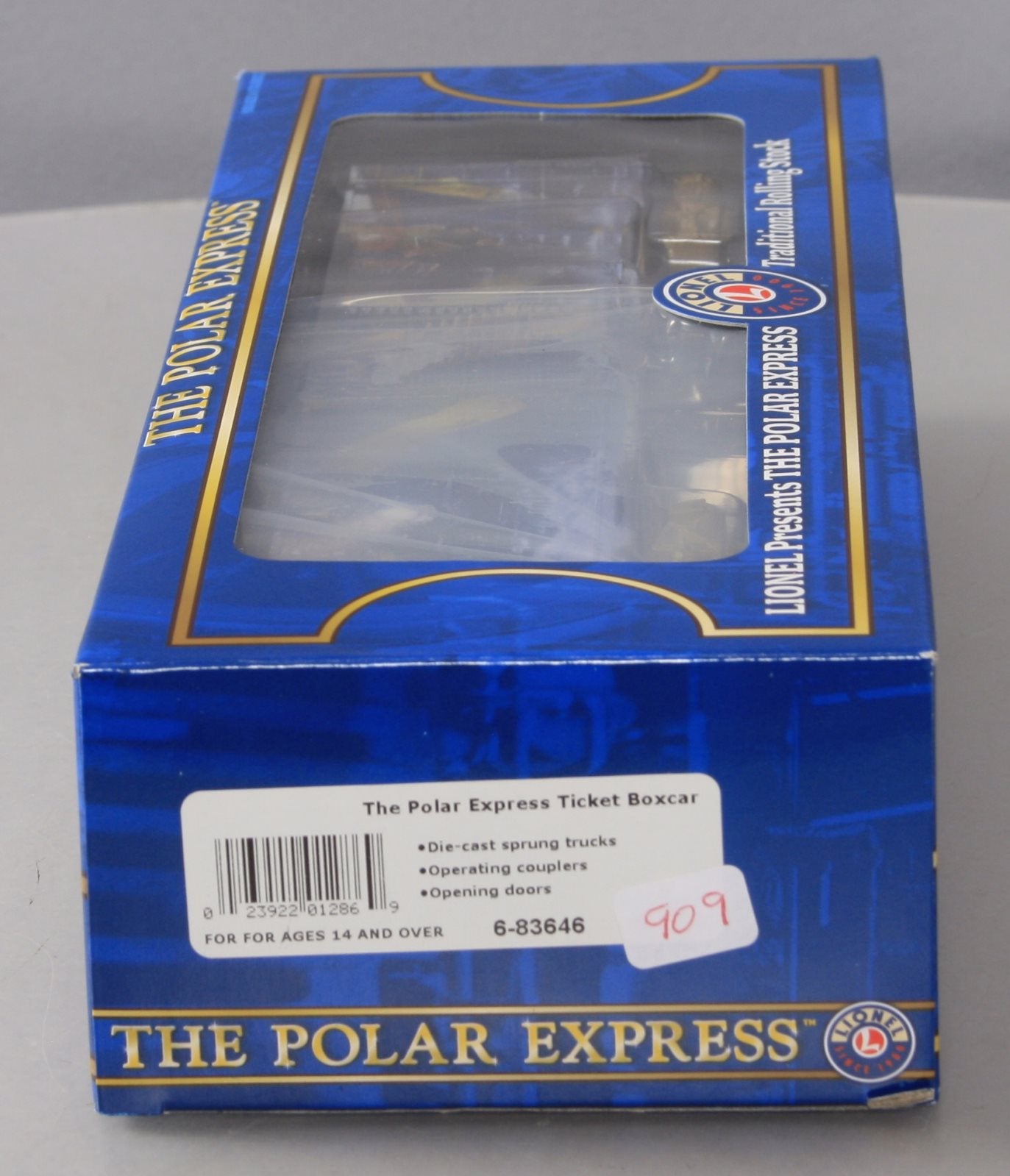 Lionel 6-83646 O Gauge The Polar Express Ticket Boxcar