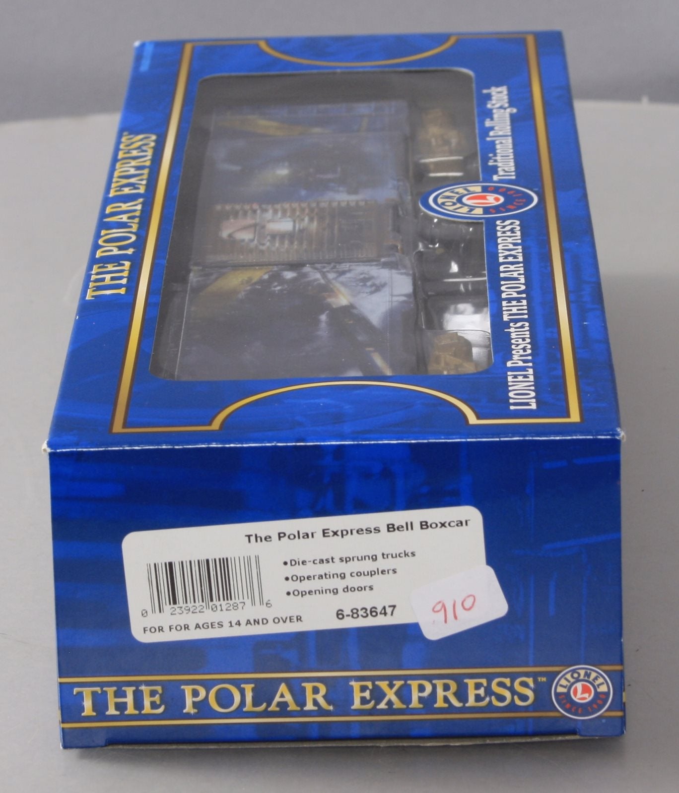 Lionel 6-83647 O Gauge The Polar Express Bell Boxcar