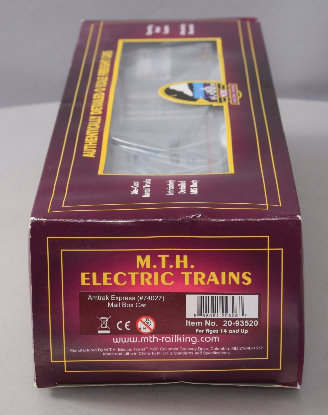 MTH 20-93520 Amtrak Express Mail Boxcar
