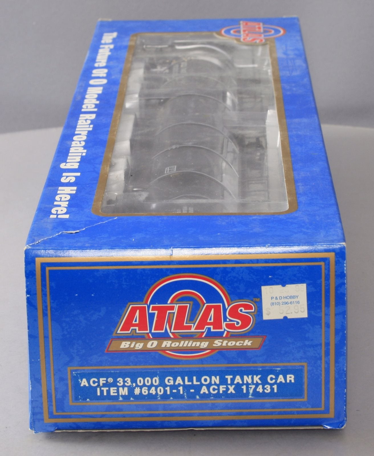 Atlas 6401-1 O Gauge ACFX Tank Car #17431 (3-Rail) LN/Box