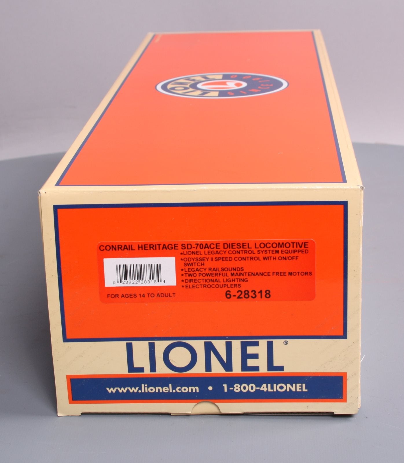 Lionel 6-28318 O Gauge NS Heritage Conrail SD70ACe Diesel Engine #1209 w Legacy LN/Box