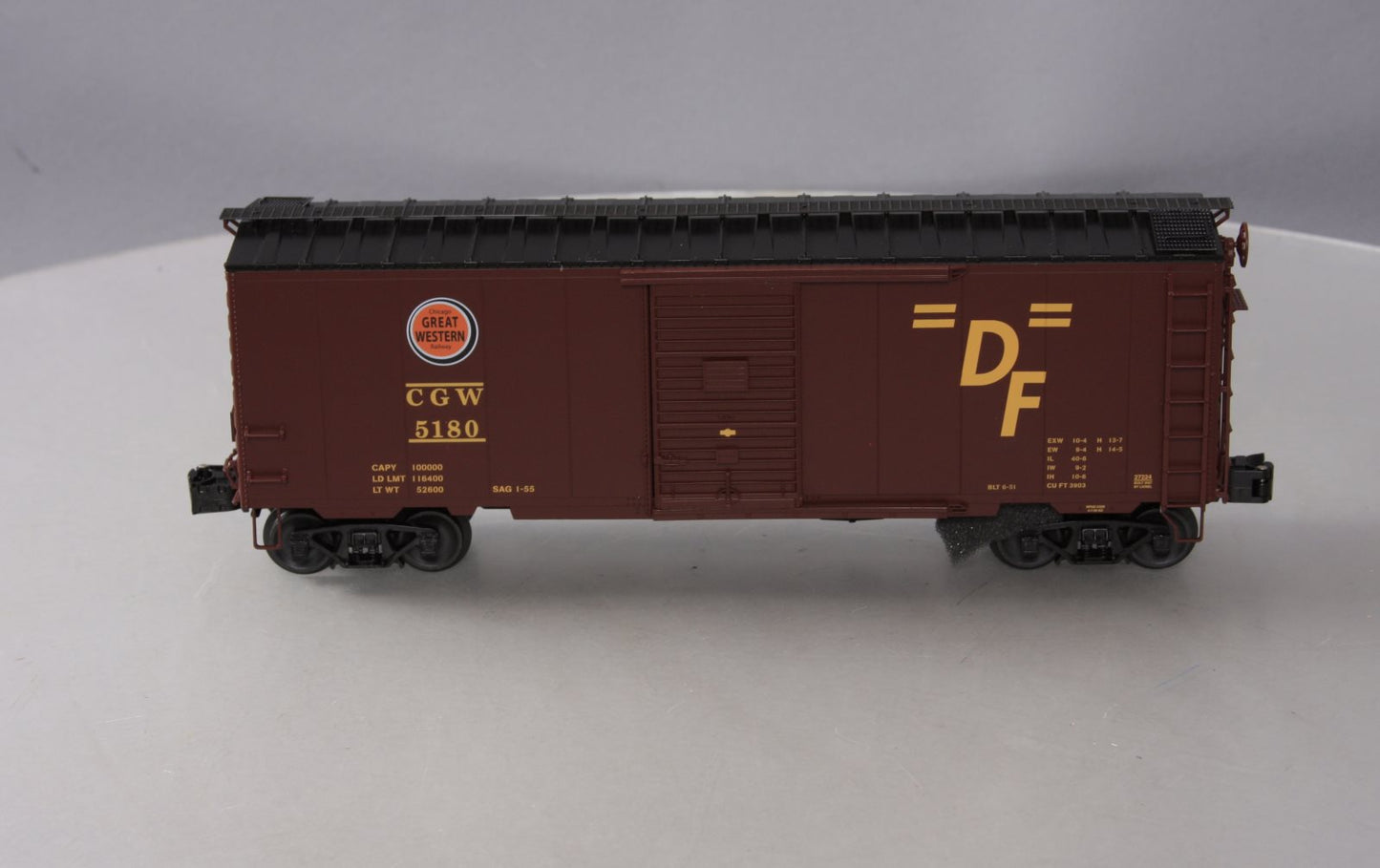 Lionel 6-27224 O Gauge Chicago Great Western PS-1 Boxcar #5180 LN/Box