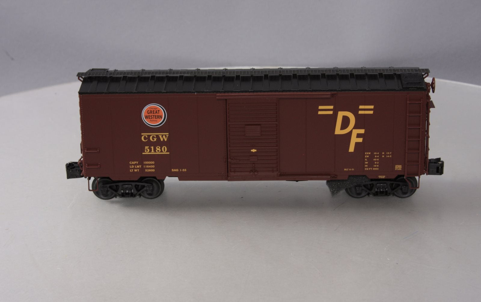 Lionel 6-27224 O Gauge Chicago Great Western PS-1 Boxcar #5180 LN/Box