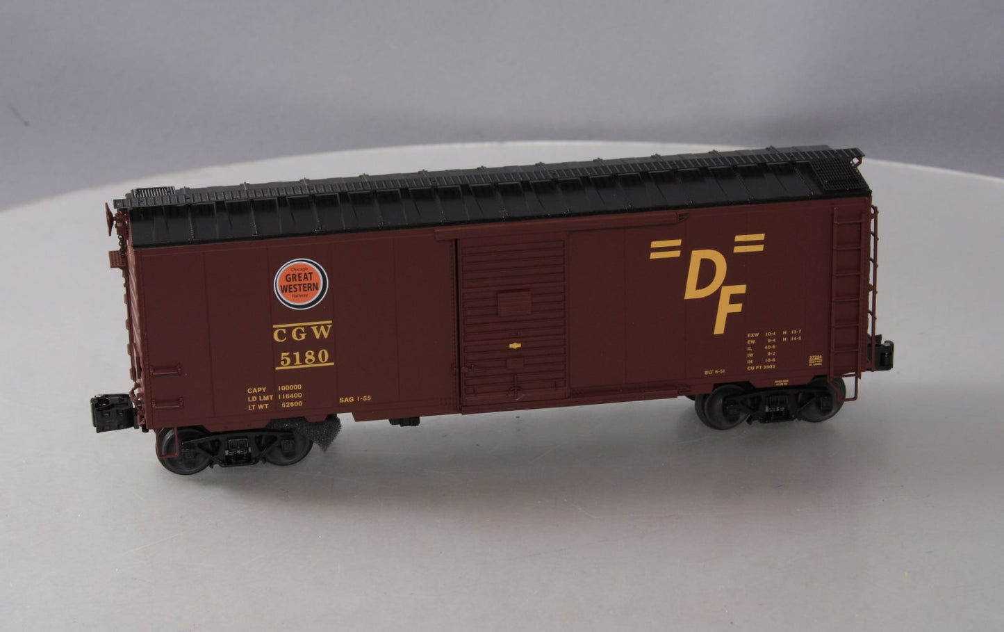 Lionel 6-27224 O Gauge Chicago Great Western PS-1 Boxcar #5180 LN/Box
