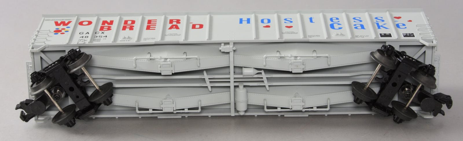 MTH 20-97426 O Gauge Wonder Bread Airslide Hopper Car #48354 NIB