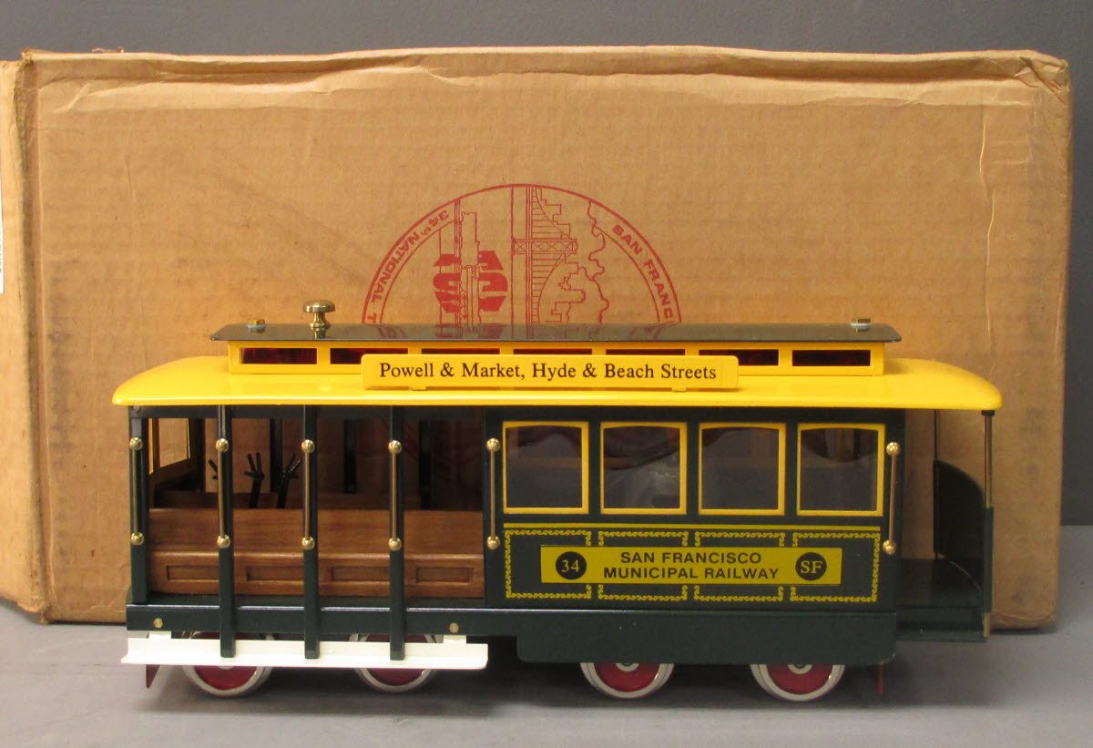 McCoy 34 Standard Gauge Cable Car Santa Fe Municipal Railway LN/Box