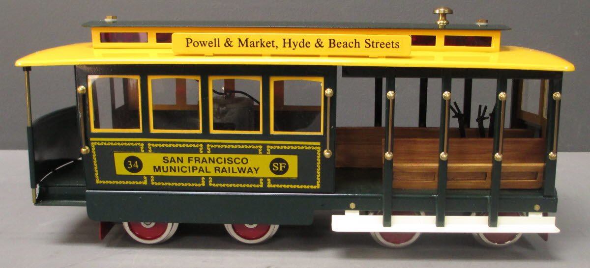 McCoy 34 Standard Gauge Cable Car Santa Fe Municipal Railway LN/Box