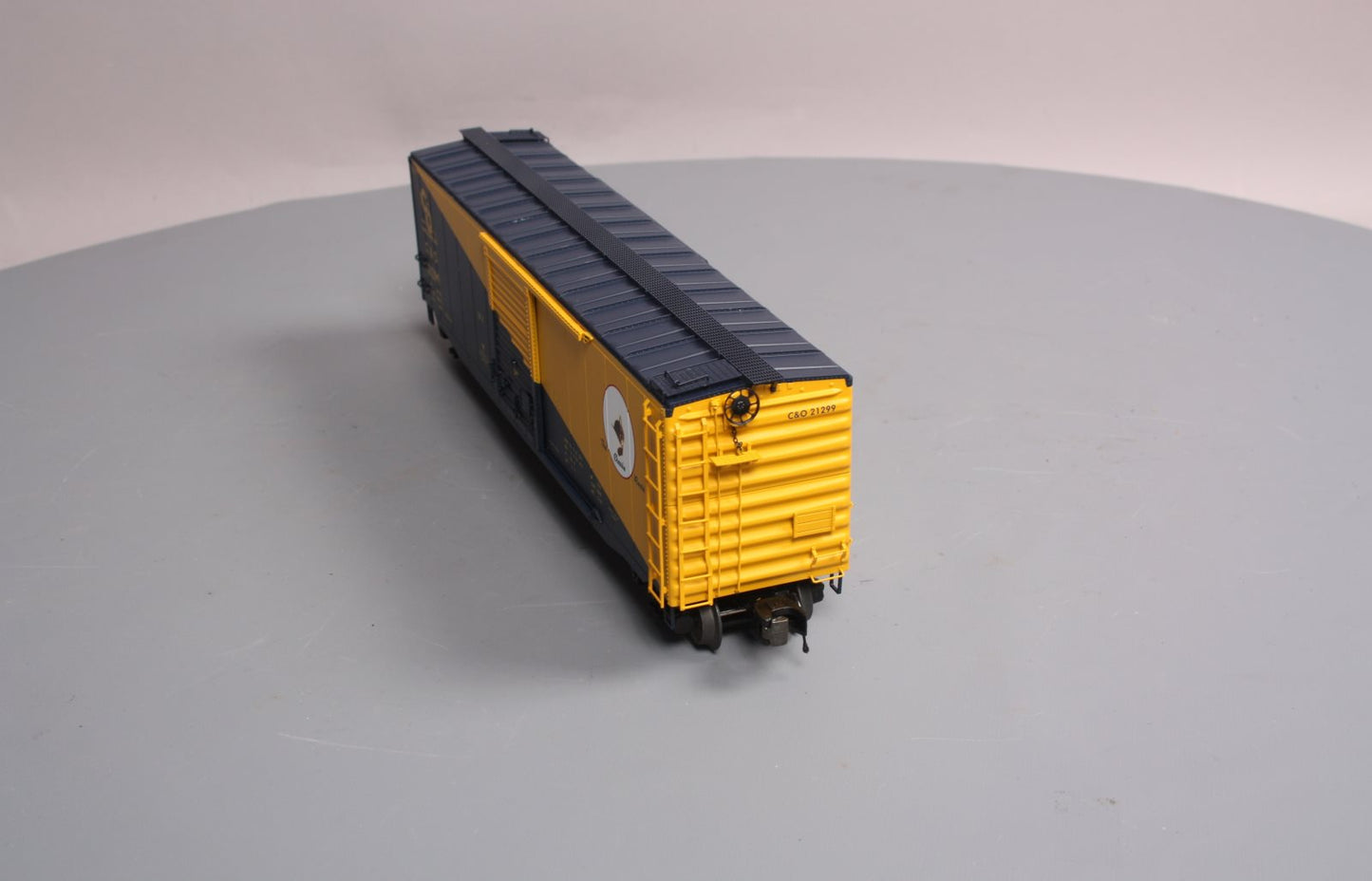 MTH 20-93584 O Chesapeake & Ohio 50' PS-1 Box Car w/Youngstown Door #21299 LN/Box