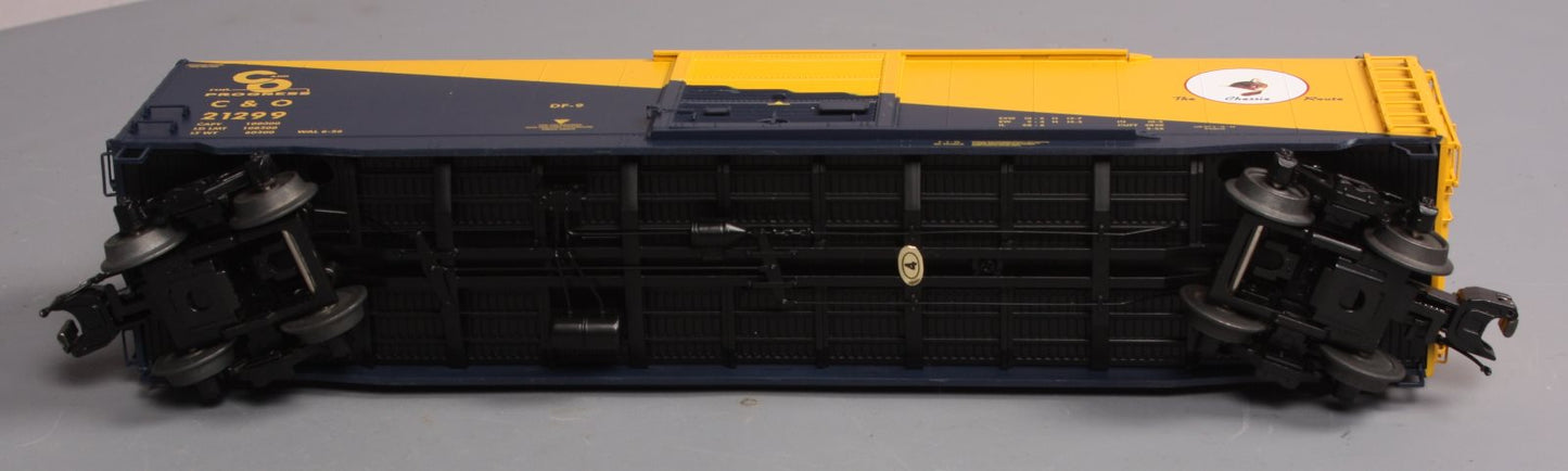 MTH 20-93584 O Chesapeake & Ohio 50' PS-1 Box Car w/Youngstown Door #21299 LN/Box