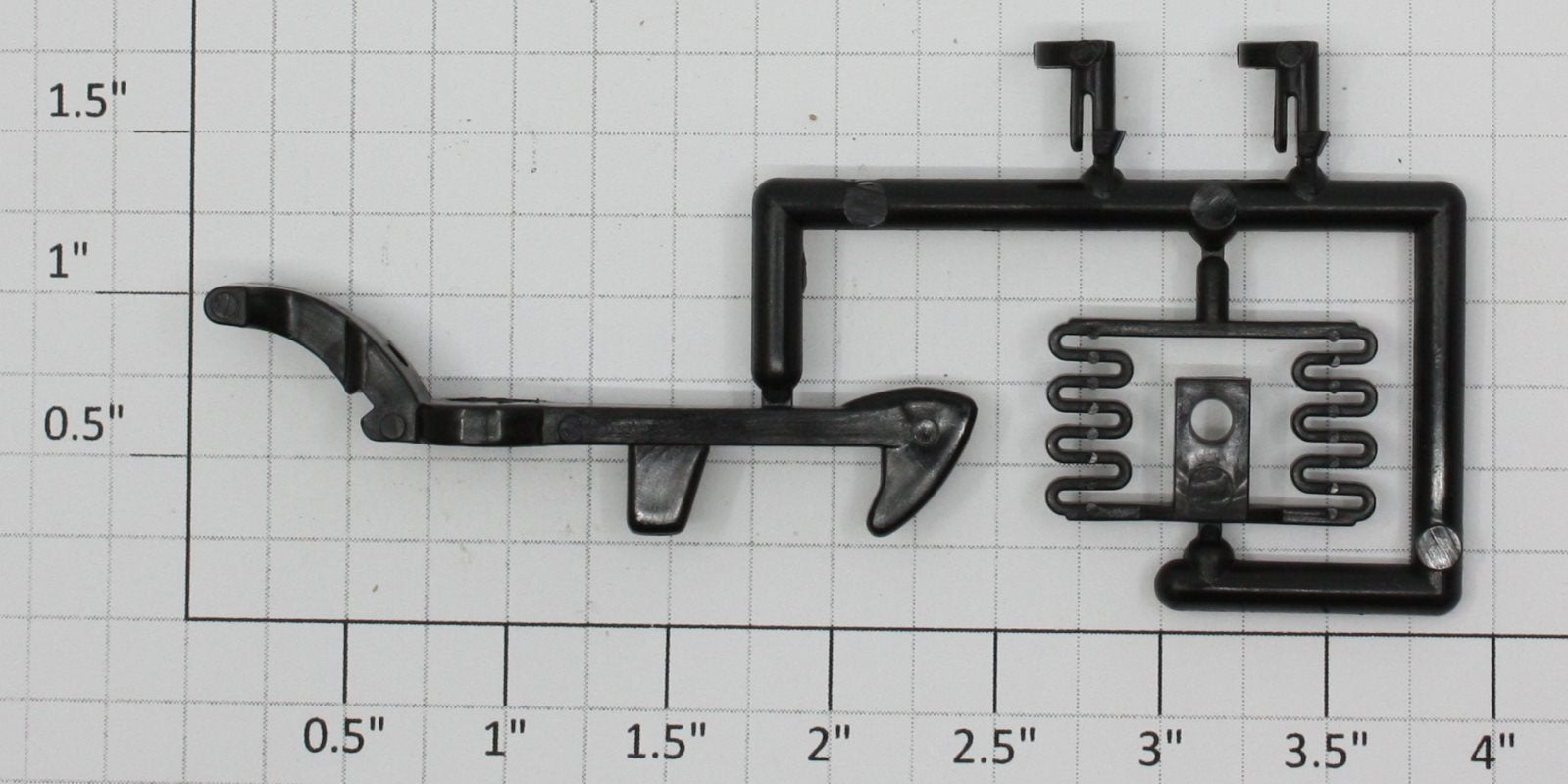 LGB 64407-1X G Hook Coupler, Pins and Spring Set