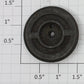 Lionel 8601-130 Plain End Wheel with Tire Groove