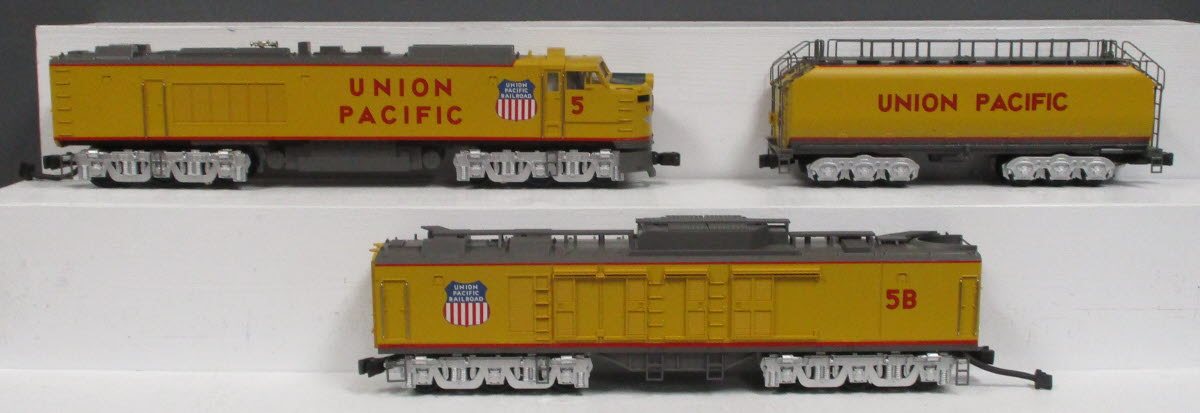 MTH 20-2124-1 O Union Pacific Gas Turbine Diesel Engine Set w/PS1 #5/5B NIB