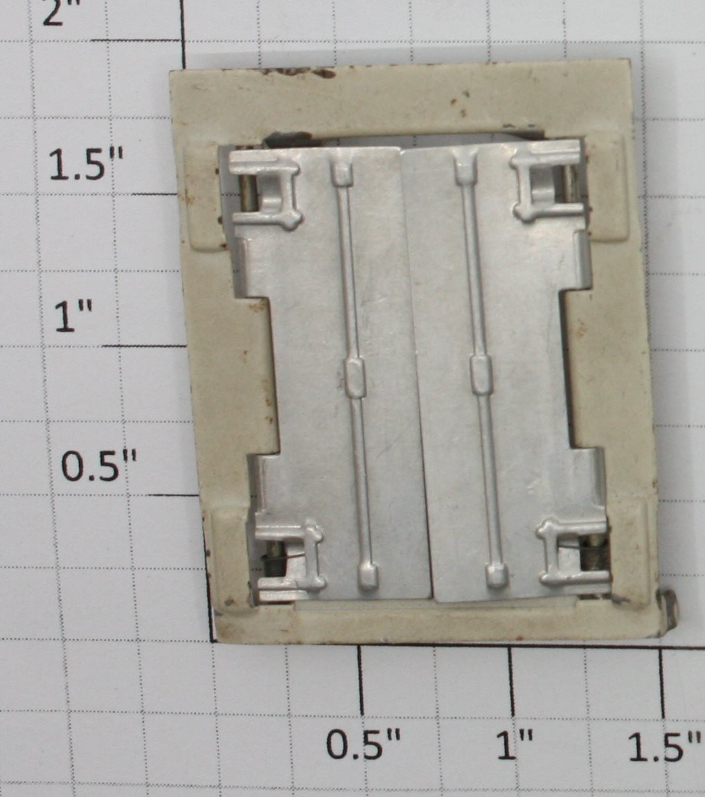 Lionel 3462-3 O Gauge Metal Milk Car Frame and Aluminum Doors