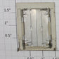 Lionel 3462-3 O Gauge Metal Milk Car Frame and Aluminum Doors