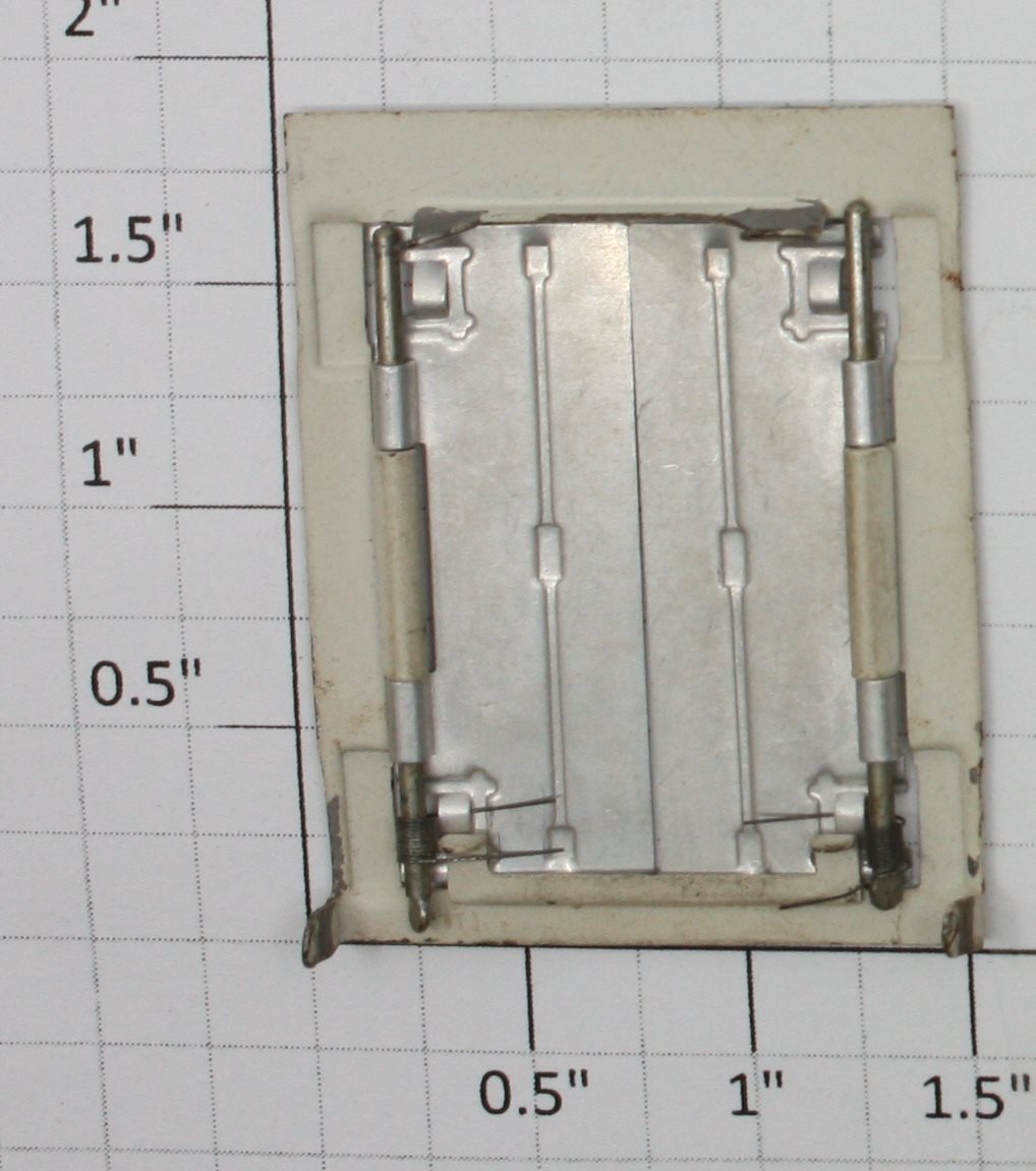 Lionel 3462-3 O Gauge Metal Milk Car Frame and Aluminum Doors