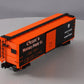 Lionel 6-27874 O Gauge Graves Mortuary Double-Sheathed Boxcar LN/Box