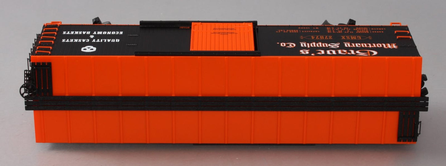 Lionel 6-27874 O Gauge Graves Mortuary Double-Sheathed Boxcar LN/Box