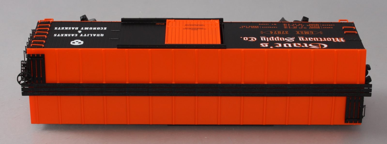 Lionel 6-27874 O Gauge Graves Mortuary Double-Sheathed Boxcar LN/Box