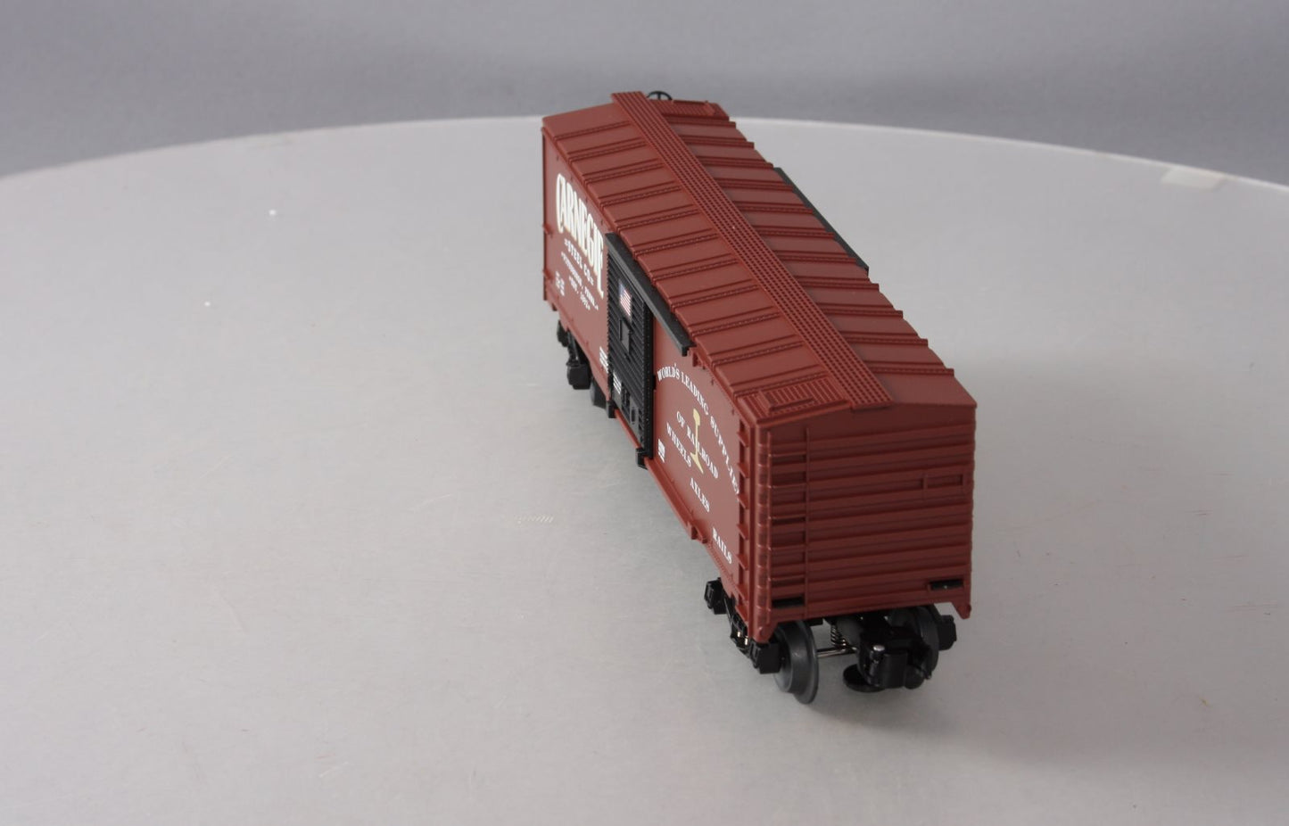 Lionel 6-84596 Carnegie Steel Box Car (Tuscan Red) LN/Box