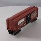 Lionel 6-84596 Carnegie Steel Box Car (Tuscan Red) LN/Box