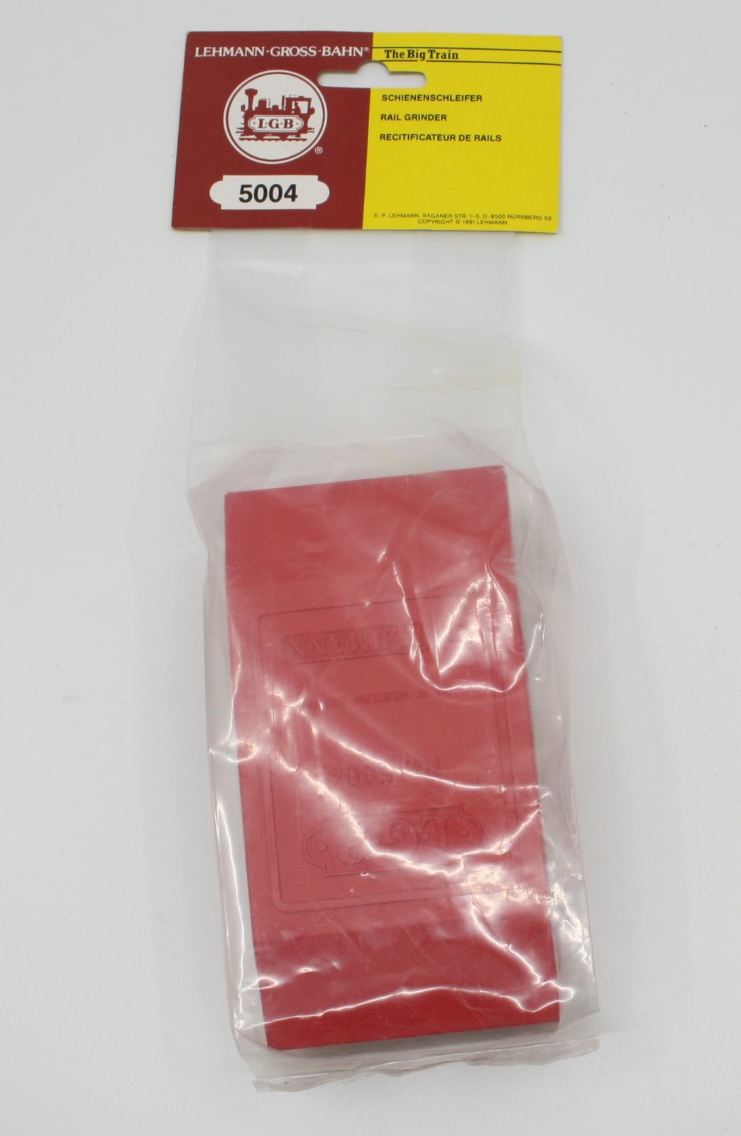 LGB 5004/50040 Track Cleaner Sanding Block