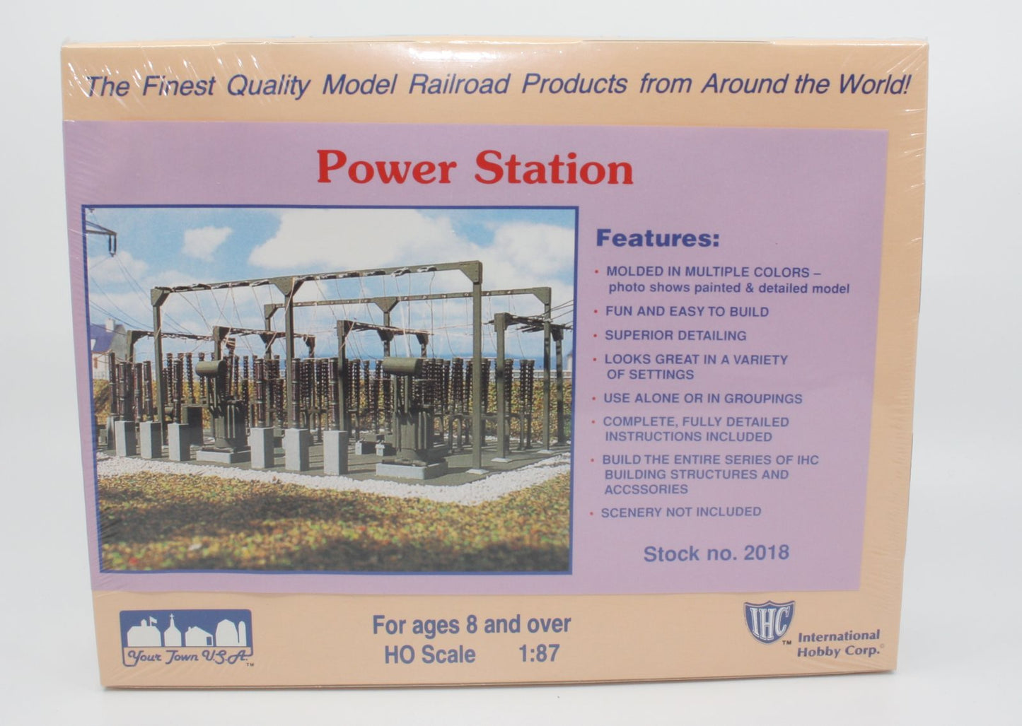 IHC 2018 HO Scale Power Station Building Kit