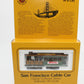 Bachmann 41-0605-G2 HO Scale San Francisco Powell & Mason Cable Car EX/Box