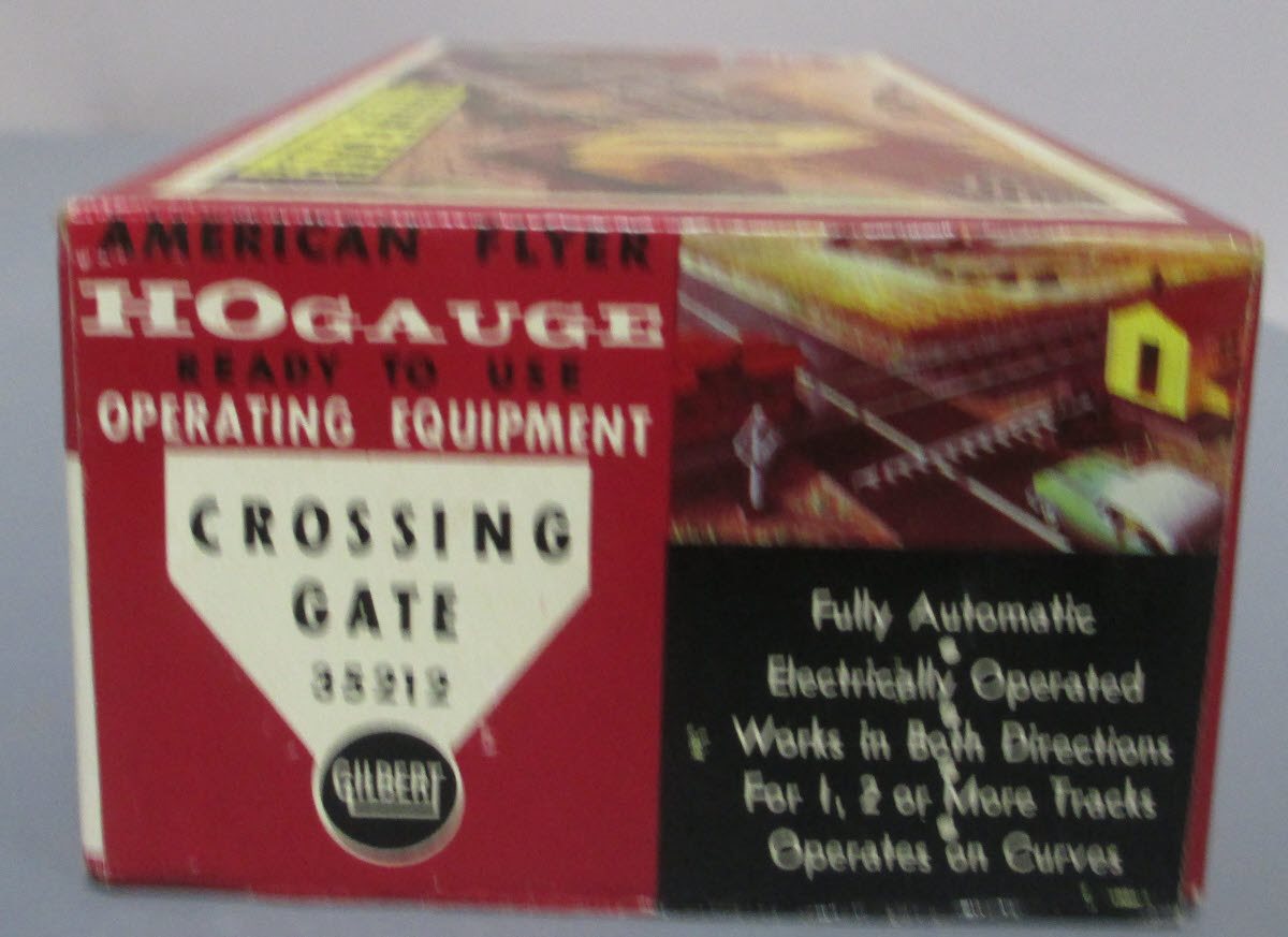 American Flyer 35212 Operating Crossing Gate & House EX/Box
