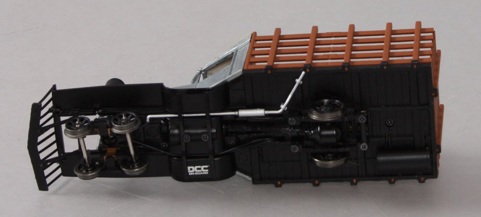 Bachmann 29199 On30 Painted & Unlettered Rail Truck w/DCC (gray)
