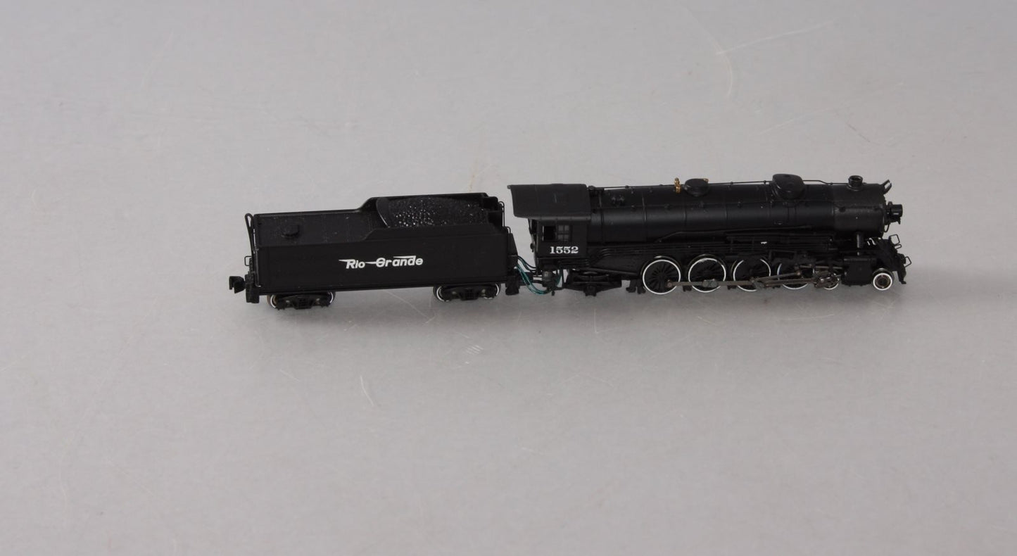 Bachmann 82514 N Scale D&RGW USRA Heavy 4-8-2 Steam Locomotive #1552 w/DCC LN/Box